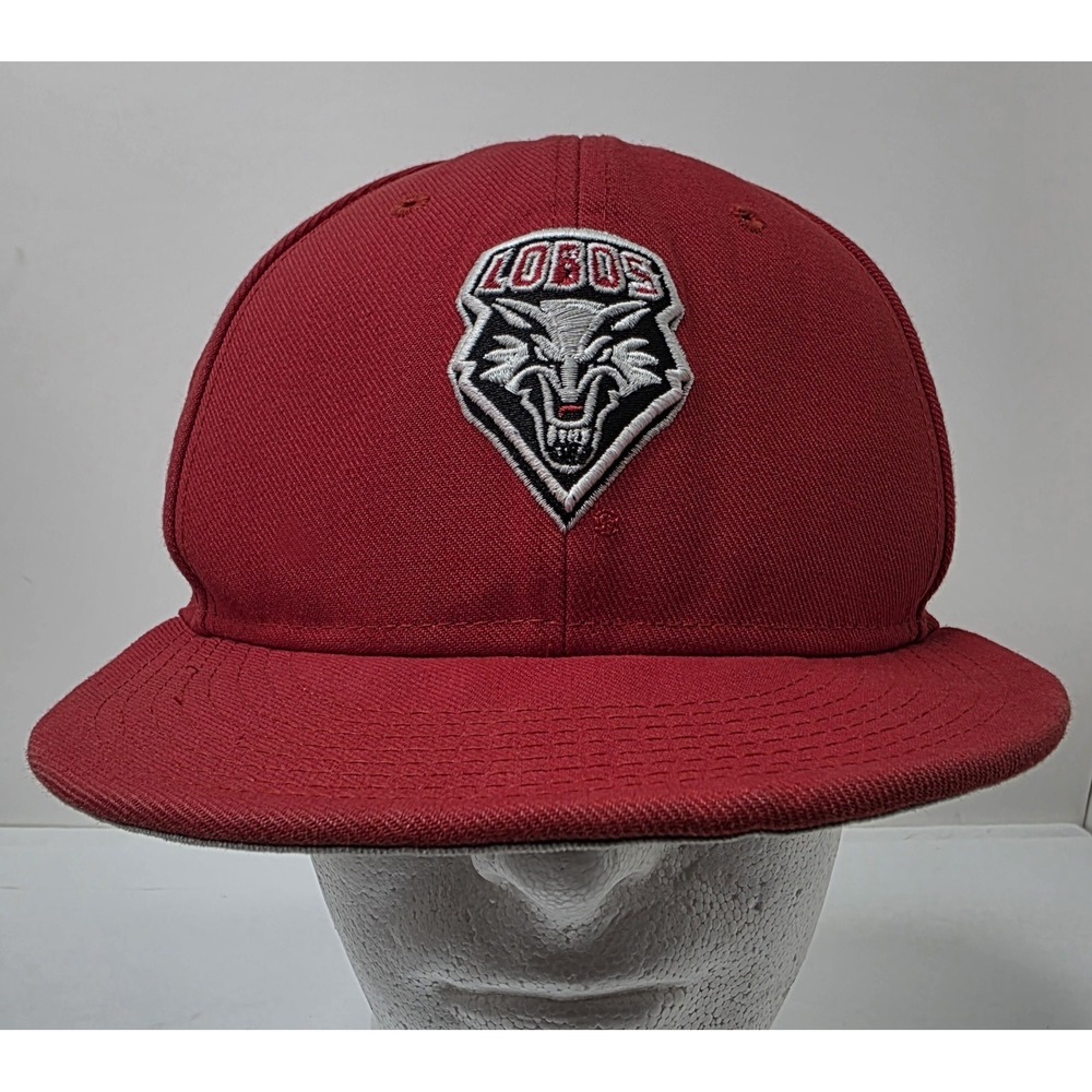 Nike True New Mexico Lobos Adult Hat Cap Snap Back Red Mens OSFM